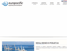 Tablet Screenshot of europacific.si